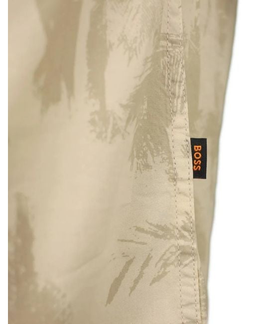 Boss Natural Patterned Shirt for men