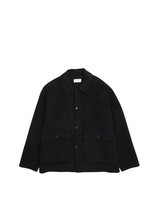 BERNER KUHL Black Naval Shirt Jacket for men