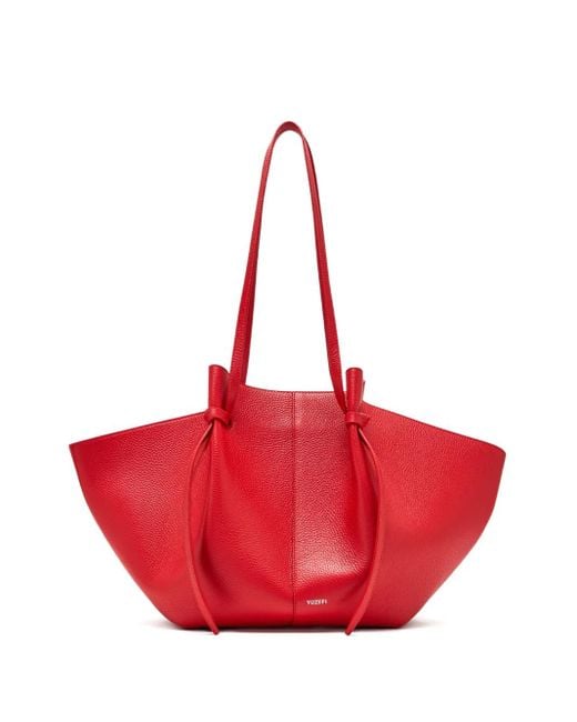 Mochi textured-leather tote bag Yuzefi