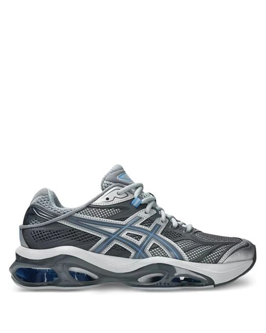 Asics Gray Lace-Up Fastening Sneakers for men