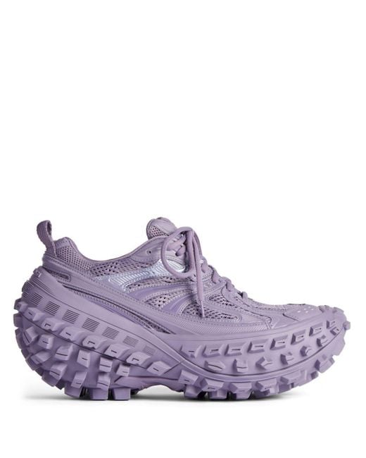 Sneakers Bouncer chunky di Balenciaga in Purple