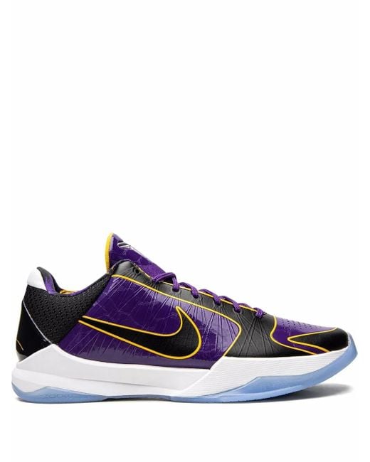 Nike Blue Kobe 5 Protro “5X Champ/Lakers” Sneakers