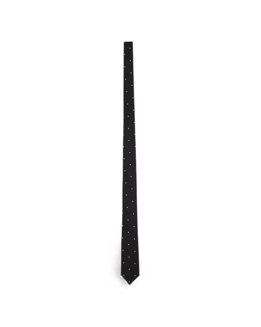 Tom Ford White Polka-Dot Tie for men
