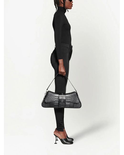 Balenciaga Black High-Waisted Leggings