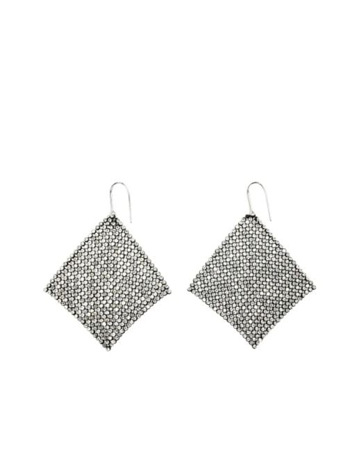 Isabel Marant チェーンメイル ドロップピアス Metallic