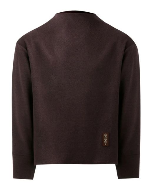 MISCI Brown Sponge Sweatshirt for men