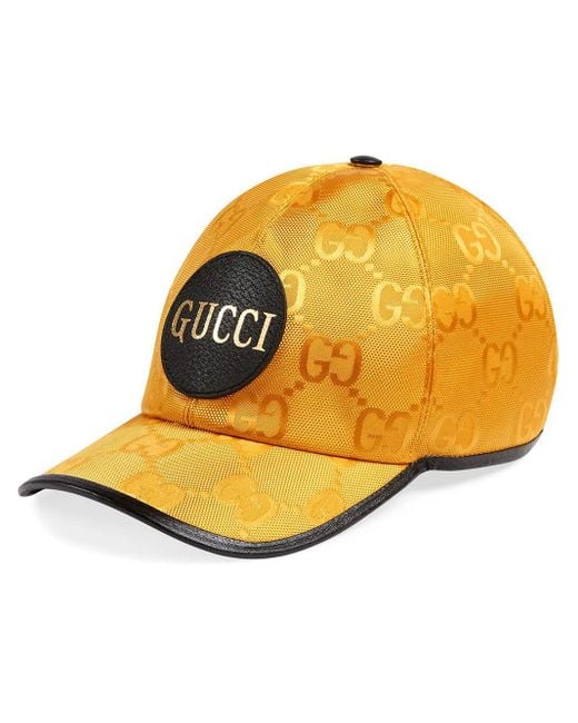 Gorra de béisbol Supreme GG Off Grid Gucci de color Amarillo | Lyst