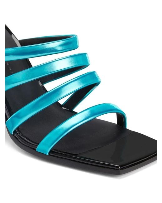 Giuseppe Zanotti Blue Sandals