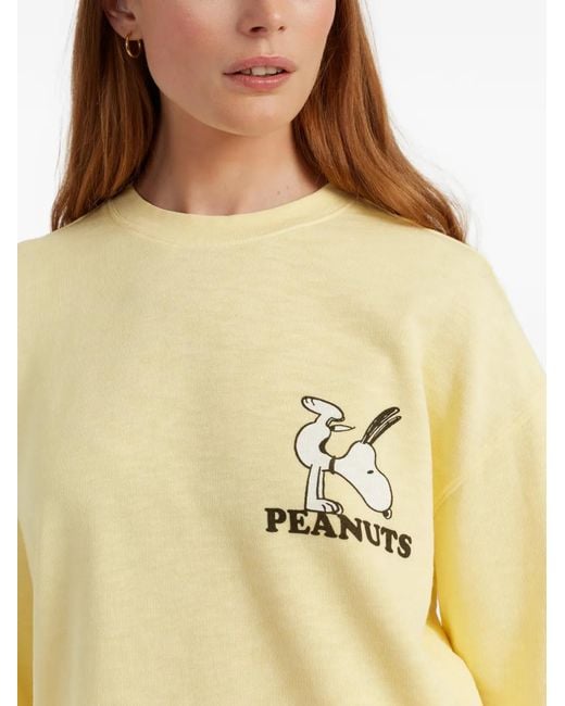 Chinti & Parker Natural X Peanuts Athletics Sweatshirt
