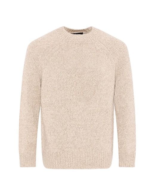 Yves Salomon White Raglan-Sleeve Sweater for men