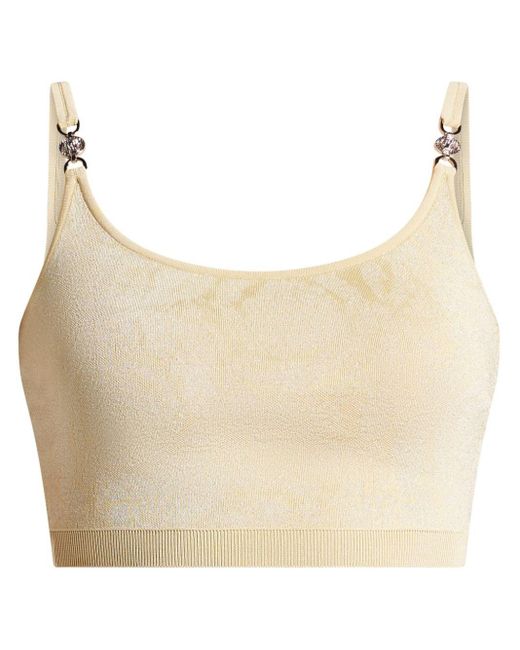 Versace Natural Medusa '95 Cropped-Top