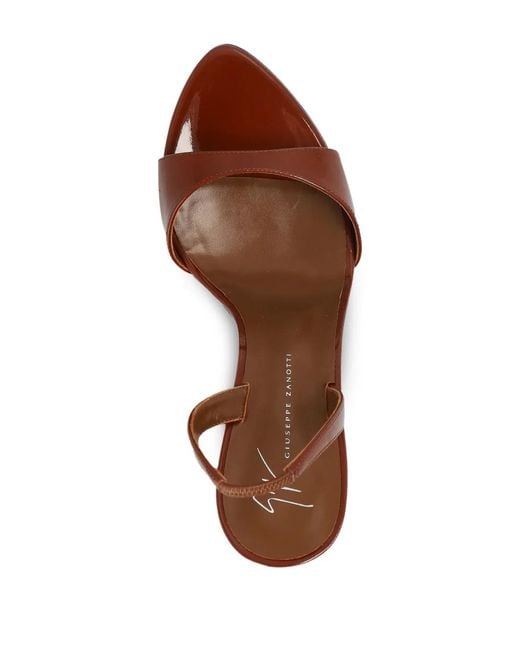Giuseppe Zanotti Brown 90Mm Lilibeth 90 Slingback Pumps