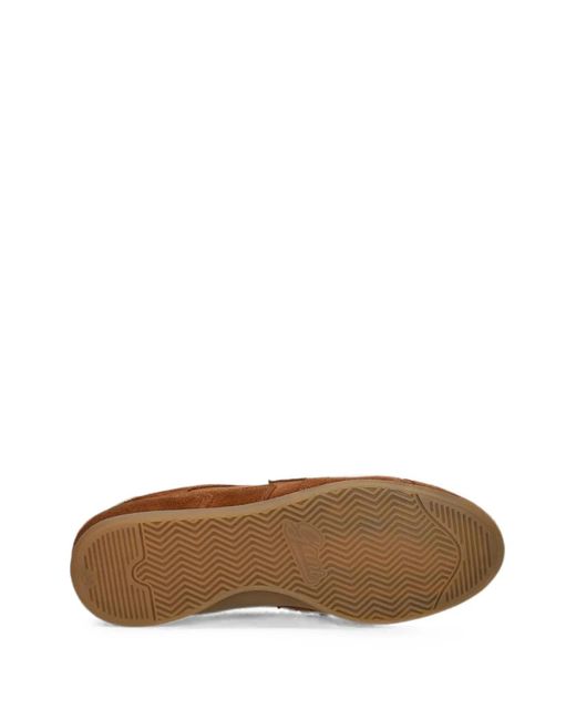Gant Brown Suede Panelled Sneakers