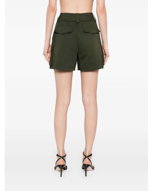 Elie Saab ギャバジン ショートパンツ Green