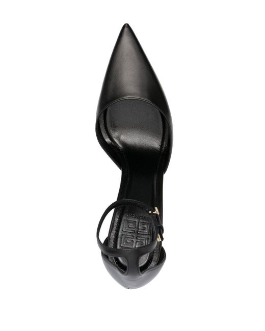 Givenchy Black Plateau-Pumps mit G-Lock 125mm