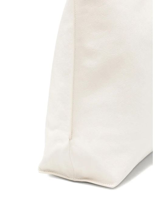 Bea Mombaers White Grand Sac Cabas Shopper