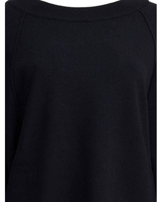 Max Mara Black Logo-Embossed Jumper