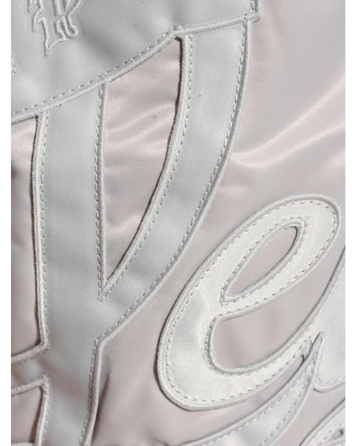 PDF Gray Logo-Embroidered Colour-Block Shorts for men