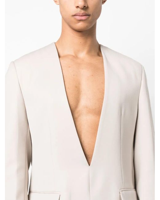 BOTTER プランジネック ジャケット Blue