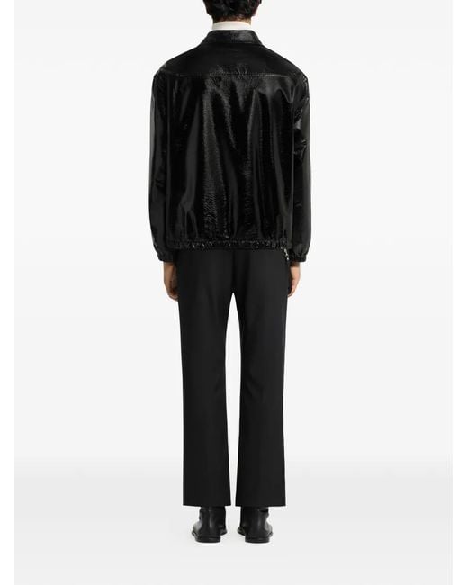 Courreges Oversized Trainingsjack in het Black