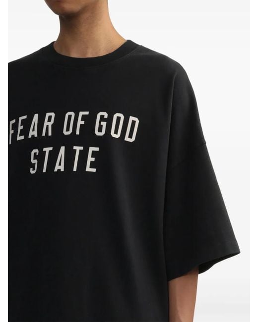 Fear Of God Black T-Shirts for men