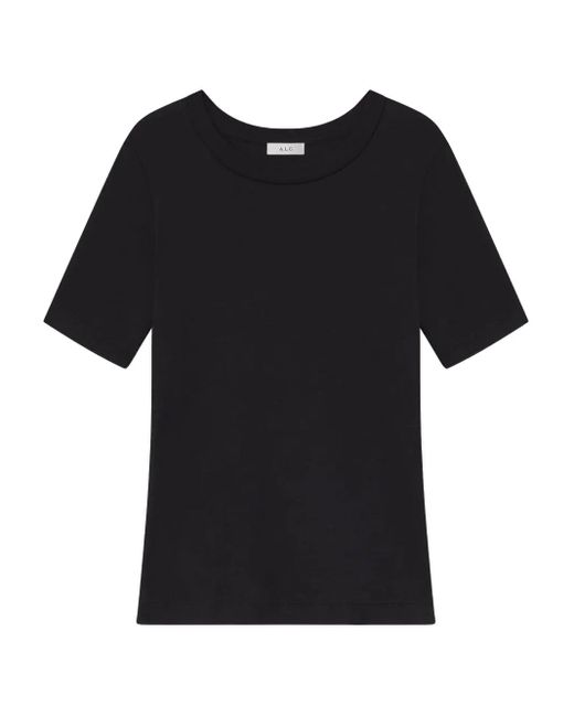 A.L.C. Black Rory Crew-Neck T-Shirt