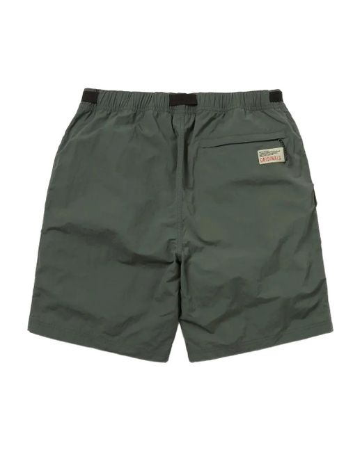 thisisneverthat Men's Green Belted Cargo Shorts