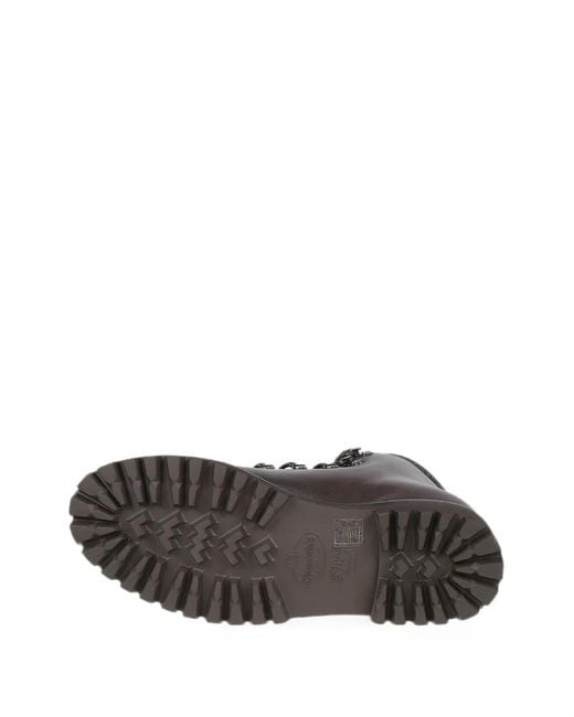 Church's Brown Lace-Up Leather Hiking Boots for men