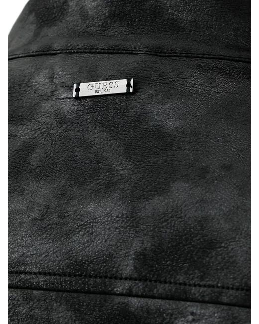 Guess Black Zip-Up Jacket for men