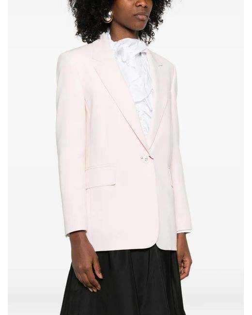 Max Mara Pink Mstbosco Pocket Blazer