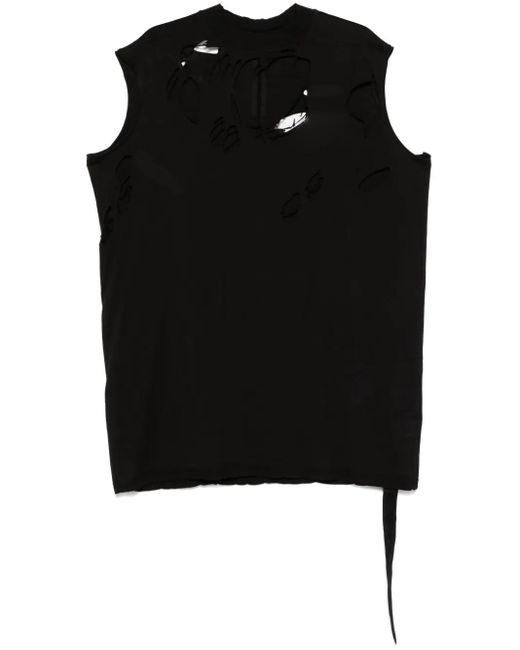メンズ Rick Owens Tarp タンクトップ Black