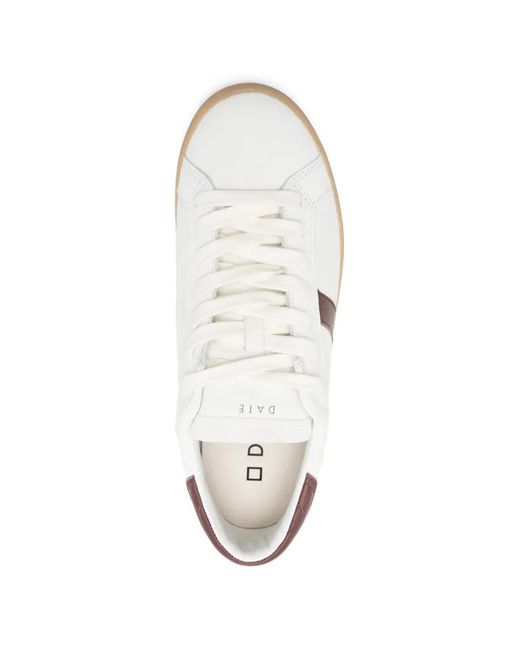 Baskets Hill Date en coloris White