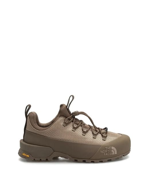 The North Face Brown Glenclyffe Low Shoes "Mushroom Mocha" Sneakers for men