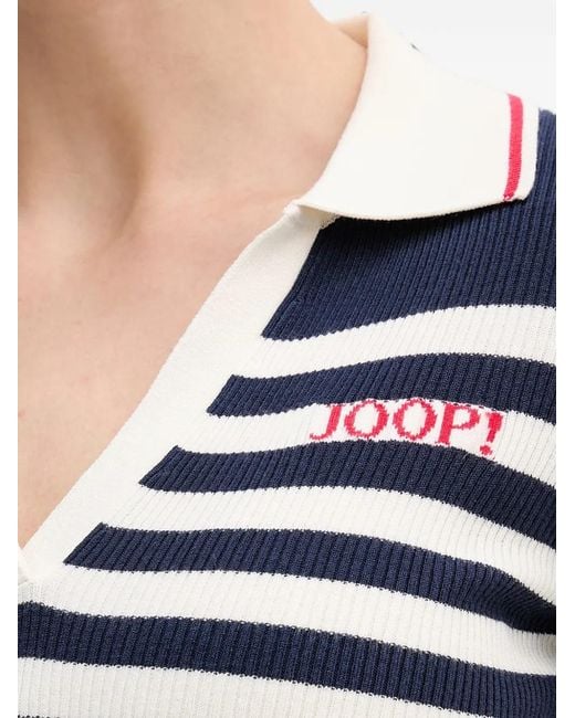 Joop! Blue Kkolo Striped Short-Sleeved T-Shirt