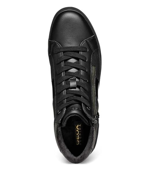 Geox Black Sneakers Mit Reißverschluss