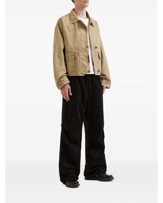 FIVE CM Natural Flap-Pocket Hook Jacket for men