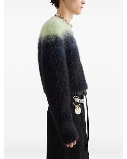 Jil Sander Black Ombré Jumper for men