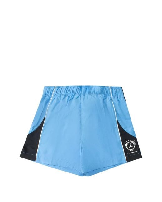 Nike Blue Logo-Print Shorts for men