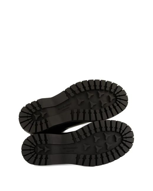 Givenchy Black Chelsea Brushed Leather Boots for men