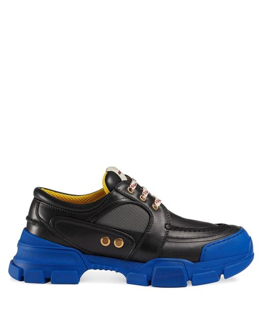 Gucci Black Chunky Hybrid Shoes for men