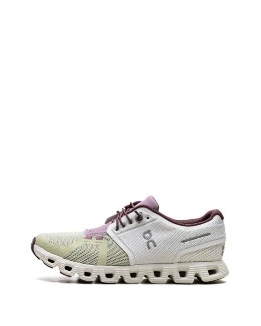 On Shoes Gray Cloud 5 "Ice/Haze" Sneakers