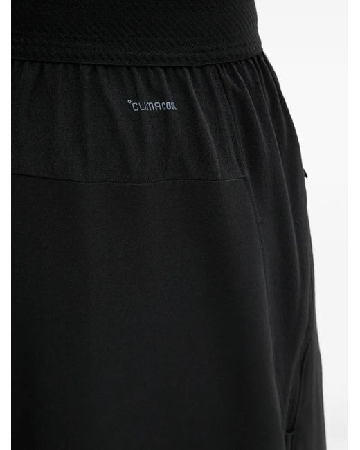 Adidas Black Primelift Zip-Pocket Track Pants for men