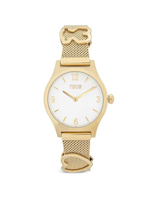 Tous Metallic Round-Face 30Mm Watch