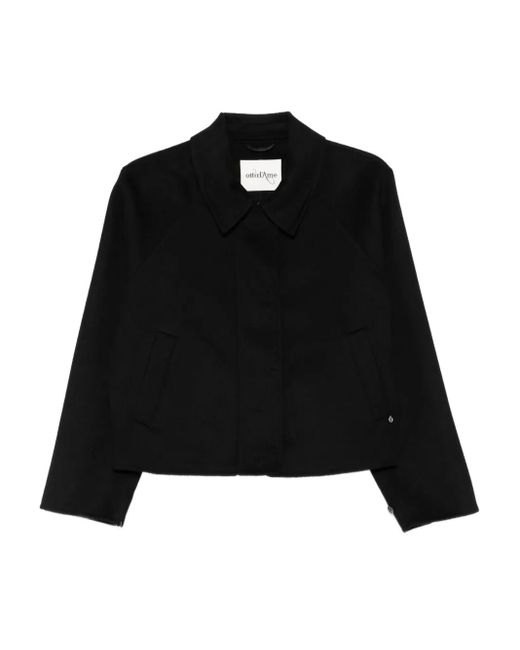 Giacca Crop Con Bottoni di Ottod'Ame in Black