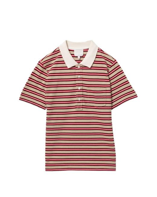 A.P.C. Red Oscar Polo Shirt