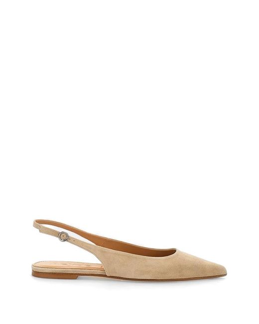 Aeyde Natural Annora Pointed-Toe Pumps