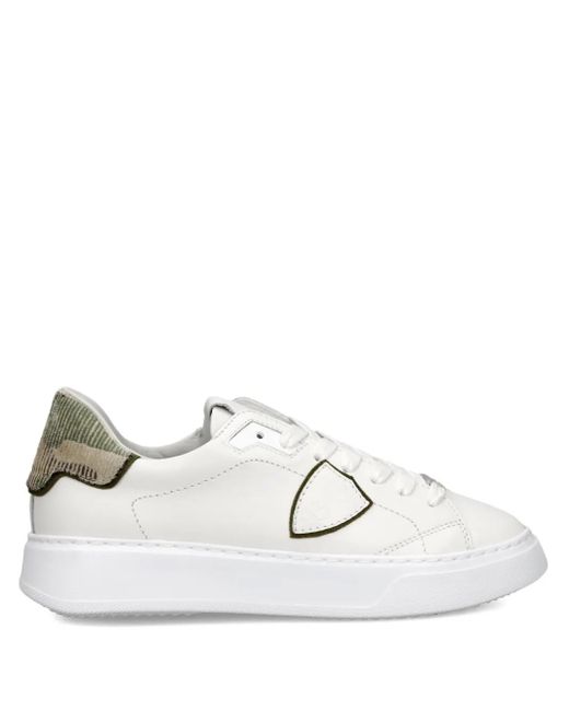 Philippe Model White Temple Low Sneakers