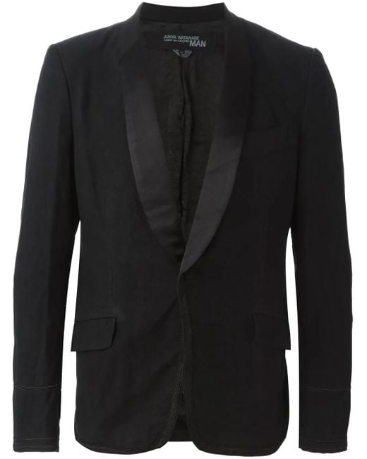 メンズ Junya Watanabe 1つボタンブレザー Black