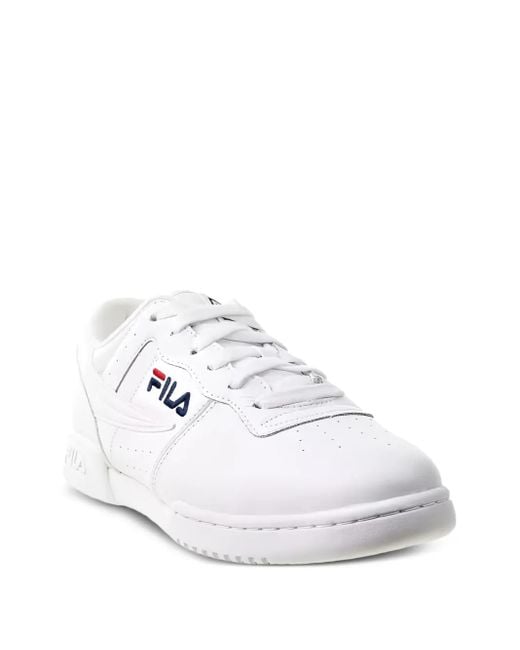 Fila White Original Fitness Sneakers for men