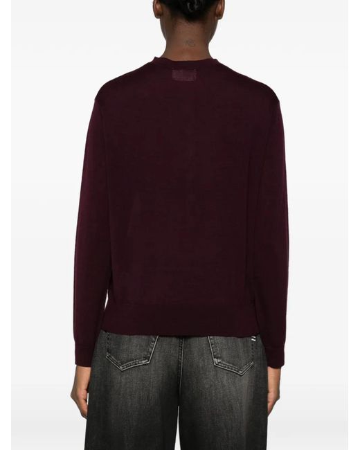 ViCOLO Black Button-Placket Sweater